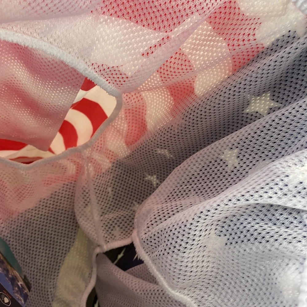 Mountain and Isles | American Flag Swim Shorts Trunks Men's XX-Large